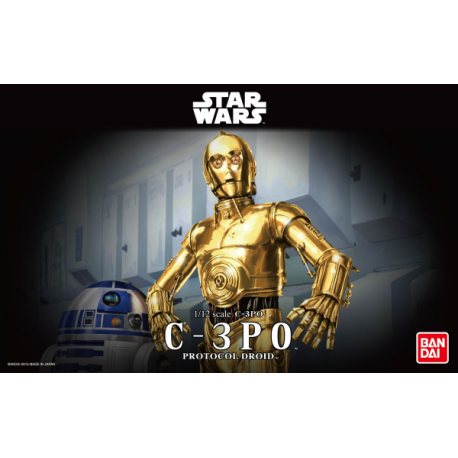 STAR WARS 1/12 C-3PO Bandai Model Kit