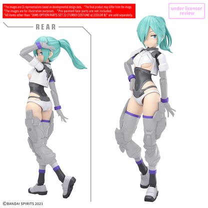 30MS OP-22 Option Parts Set 22 (Turbo Costume α) (Color B)