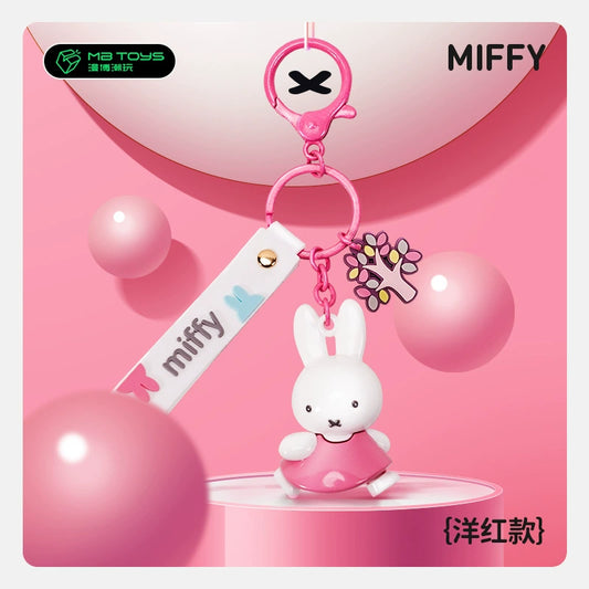 Miffy Rabbit Year Keychain Cute 3D Figure Key Ring Gift & Party Favor LuminaToyz