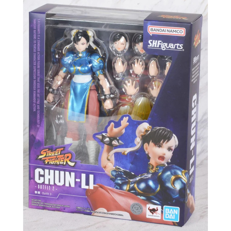 Street Fighter Bandai S.H.Figuarts Chun-Li -Outfit 2-