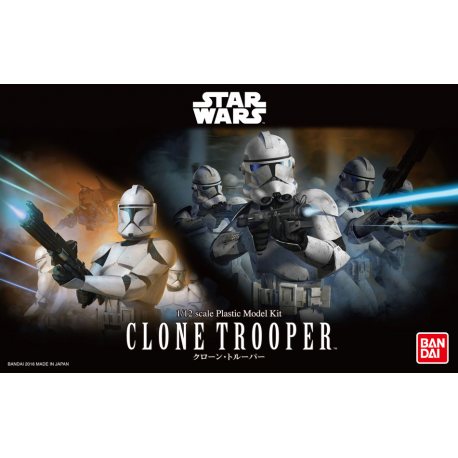 STAR WARS 1/12 Clonetrooper Bandai Model Kit