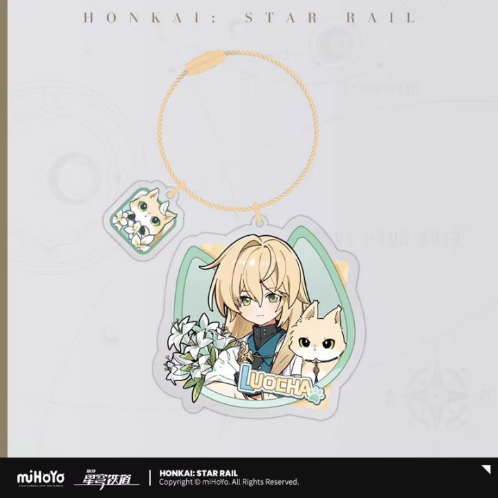 Honkai: Star Rail Little Cat Series Acrylic Keychain - miHoYo