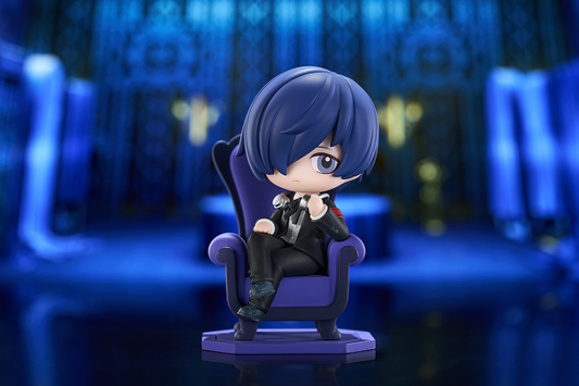 Persona 3 Portable P3P Protagonist Qset+ Chibi Figure