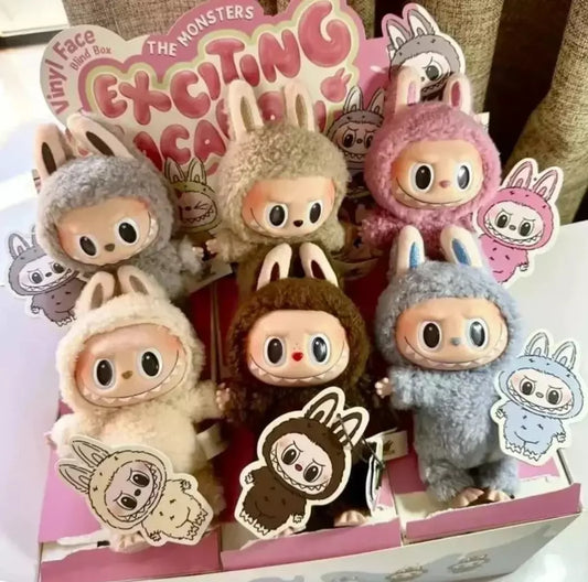 Labubu THE MONSTERS Exciting Macaron Vinyl Face Blind Box POP MART