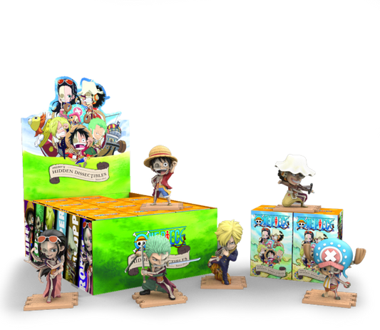 One Piece Mighty Jaxx Hidden Dissectibles Series 1 Blind Boxes