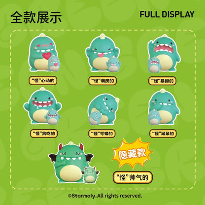 Strange cute little dragon Green series blind box LuminaToyz