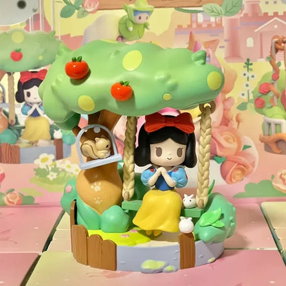 Disney Princess Sweetheart Flower Swing Series Cute Kawaii Princess Anime Figures X Model Kawaii Model Doll Ornaments Gi Pepper Joy