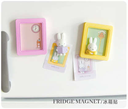 Miffy 3-in-1 Phone Stand / Photo Frame / Fridge Magnet Blind Box LuminaToyz