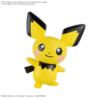 Pokémon Plamo Plastic Model Collection Quick!! 24 Pichu