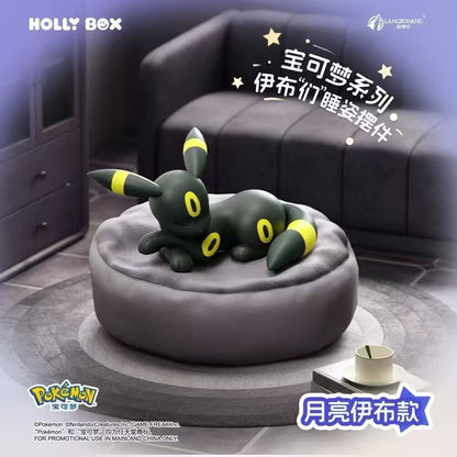 Pokémon Series: Eeveelutions Sleep Pose Blind Box LuminaToyz