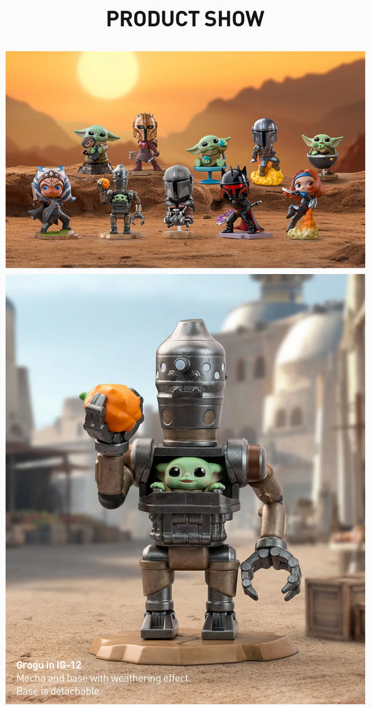 STAR WARS MANDALORIAN SERIES FIGURES POP MART