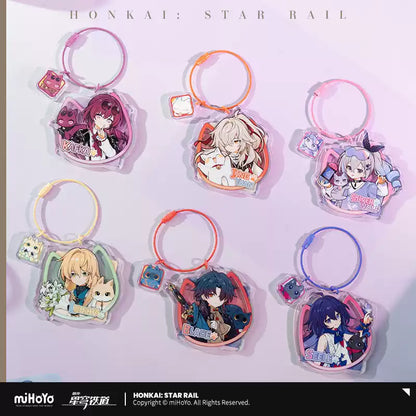Honkai: Star Rail Little Cat Series Acrylic Keychain - miHoYo