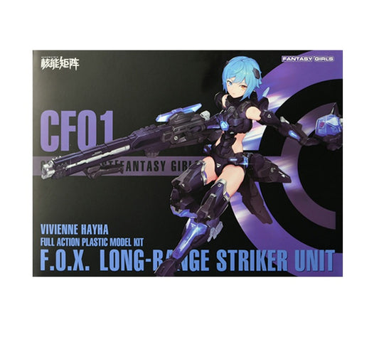 Cyber Forest [Fantasy Girls] 1/12 F.O.X. Long-Range Striker Unit Vivienne Hayha Model Kit Nuke Matrix