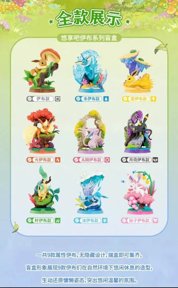 Pokémon Eevee Forest Adventure Relax & Enjoy Series 3 Blind Box Funism