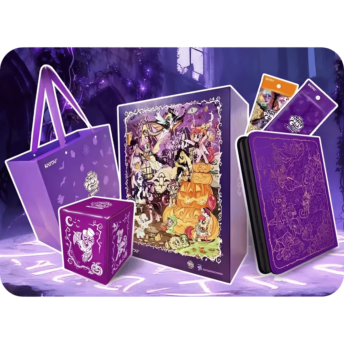 My Little Pony TCG Trading Card Game BP3 Nightmare Night Gift Box Bundle 01