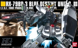 HGUC 082 RX-79BD-3 Blue Destiny Unit 3
