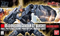 HGUC 135 RX-0 Unicorn Gundam 02 Banshee (Unicorn Mode)