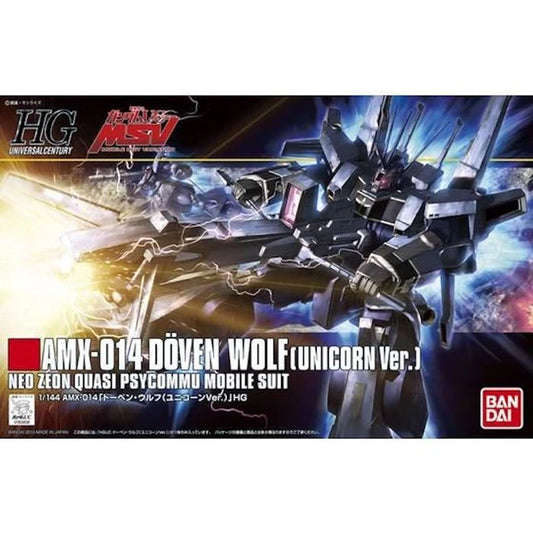 HGUC 160 AMX-014 Döven Wolf (Unicorn Ver.)