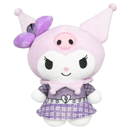 Hello Kitty & Friends Kuromi Punk Purple Dress Sanrio Plush 8 Inch Jazwares