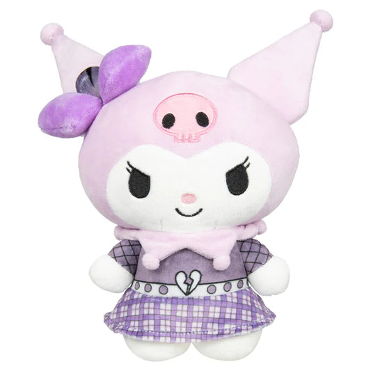Hello Kitty & Friends Kuromi Punk Purple Dress Sanrio Plush 8 Inch Jazwares