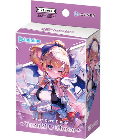 Hololive CG Card Game Yuzuki Choco Starter Deck COVER