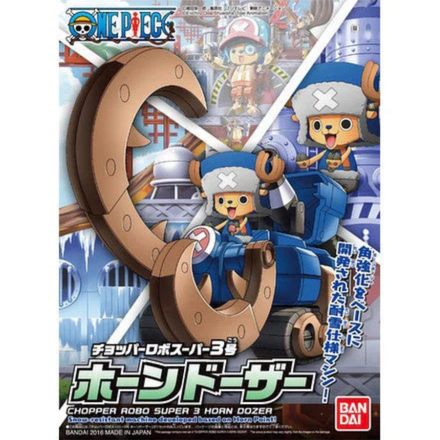 One Piece Chopper Robo Super 3 Horn Dozer