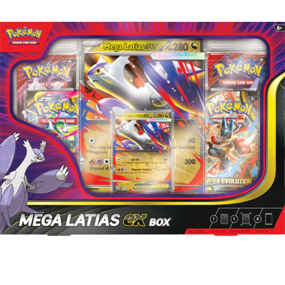 Pokémon TCG: Mega Latias ex Box 4 packs