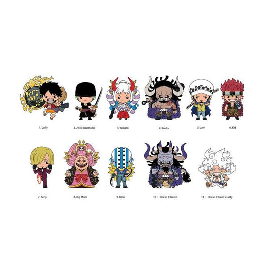 ONE PIECE SERIES 5 3D FOAM BAG CLIP Monogram