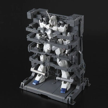 MG Unicorn Gundam HD Color + MS Cage 1/100