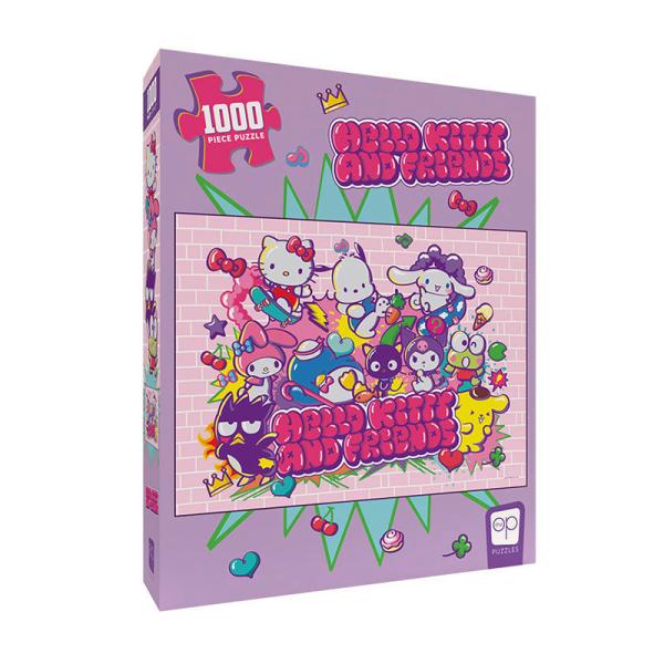 Sanrio characters Usaopoly PUZZLE 1000PC HELLO KITTY TOKYO SKATE