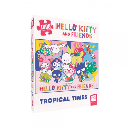 Sanrio characters Usaopoly PUZZLE 1000PC HELLO KITTY TROPICAL TIMES