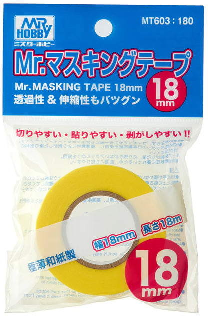 MR.MASKING TAPE MT601 6mm MT602 10mm MT603 18mm