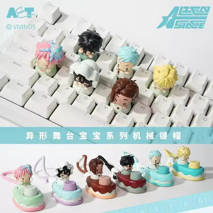 ALIEN STAGE Baby Mechanical Keycap Blind Box AET