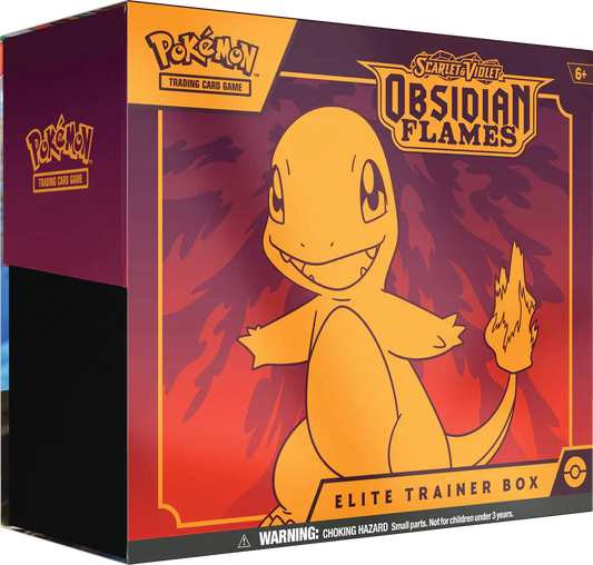 Pokémon TCG: Scarlet & Violet-Obsidian Flames Elite Trainer Box