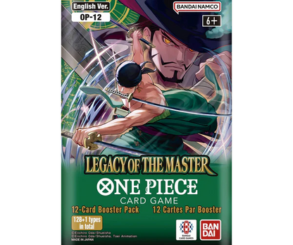 ONE PIECE CG OP-12 Legacy of the Master Booster Pack