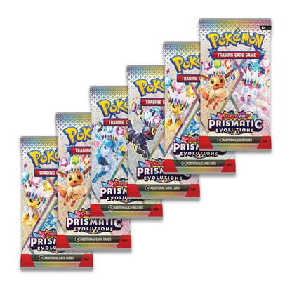 Pokémon TCG: Scarlet & Violet - Prismatic Evolutions Booster Bundle (6 Packs)