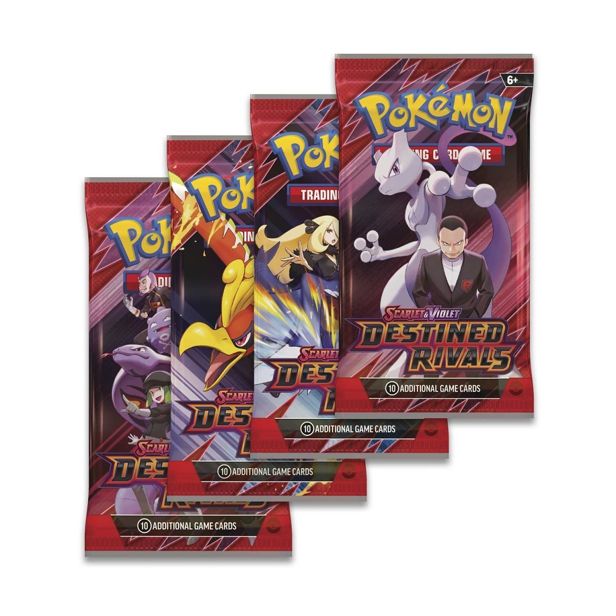 Pokémon TCG: Scarlet & Violet - Destined Rivals Booster Pack (10 Cards)