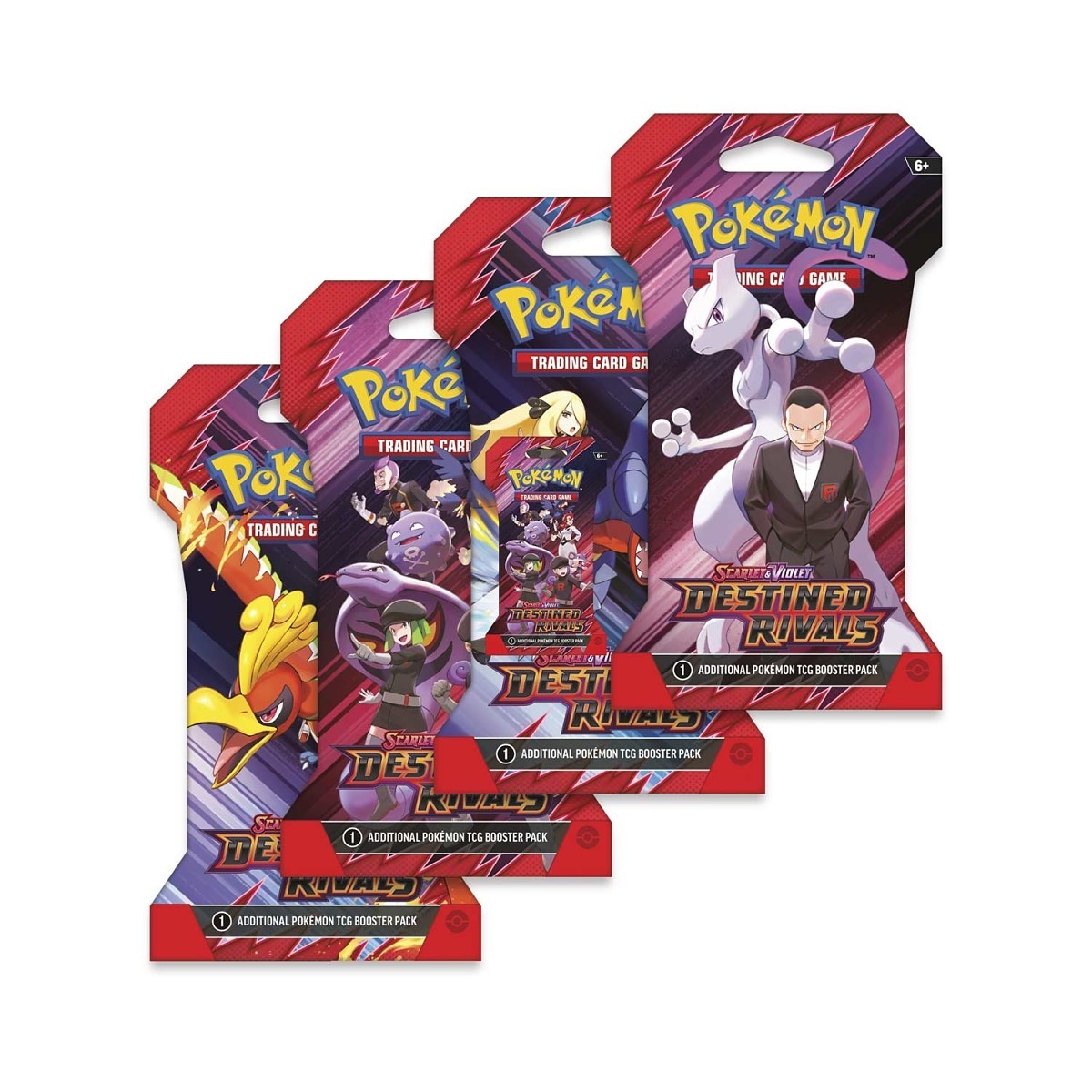 Pokémon TCG: Scarlet & Violet - Destined Rivals Sleeved Booster Pack (10 Cards)