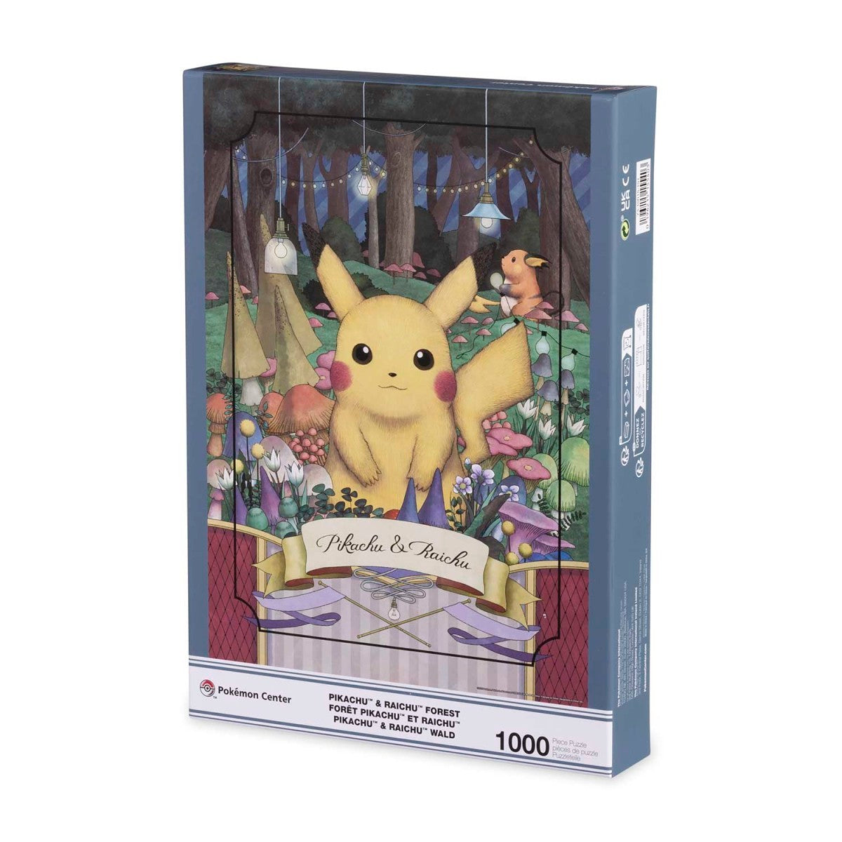 Pokémon Pikachu & Raichu Forest Puzzle (1,000 Pieces)