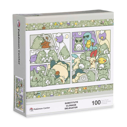 Pokémon Substitute Puzzle (100 Pieces)