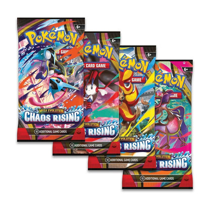 Pokémon TCG: Mega Evolution Chaos Rising Build and Battle Kit (4 Packs)