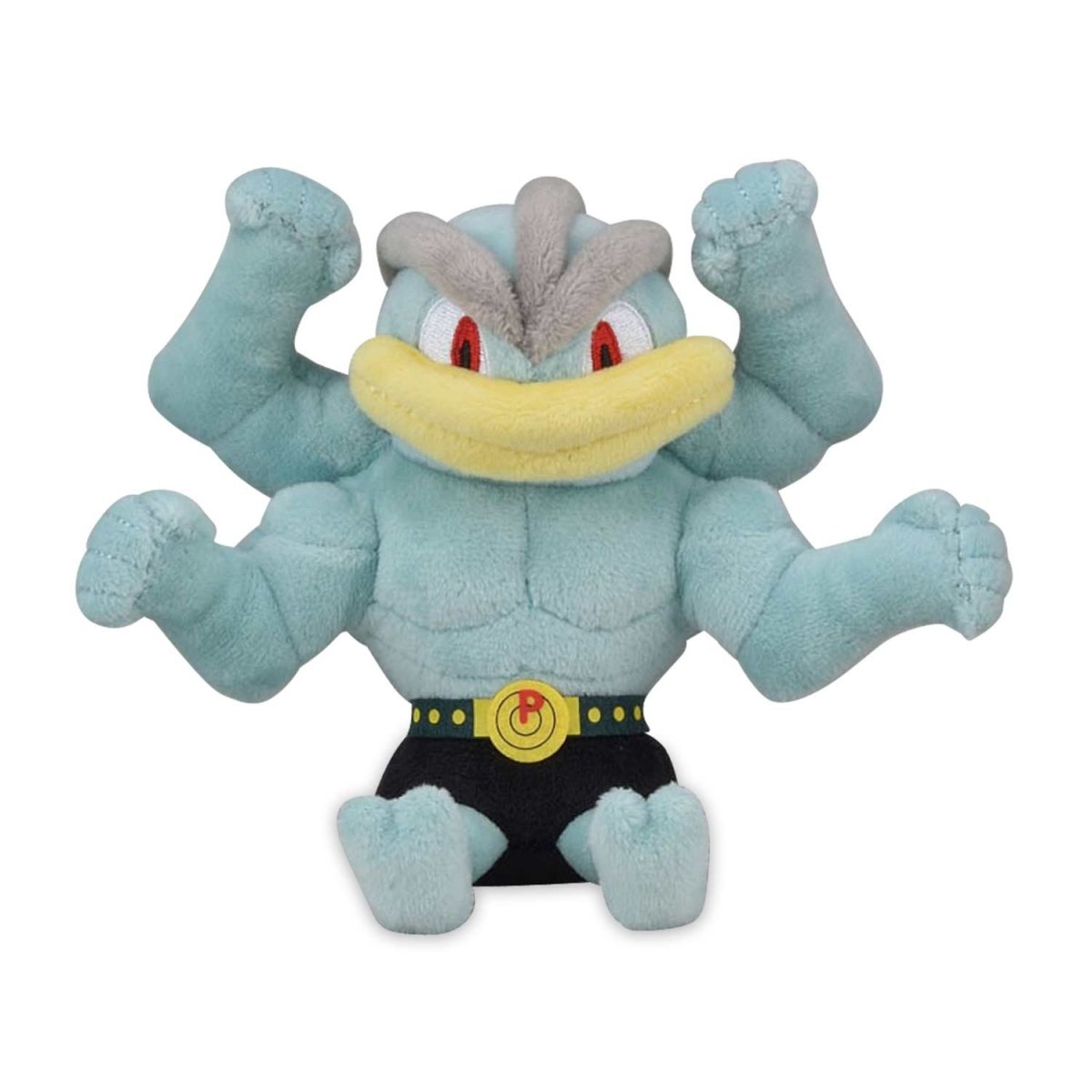 Pokémon Machamp Sitting Cuties Plush - 6 1/4 In.