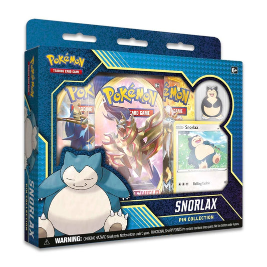 Pokémon TCG Snorlax Pin Collection