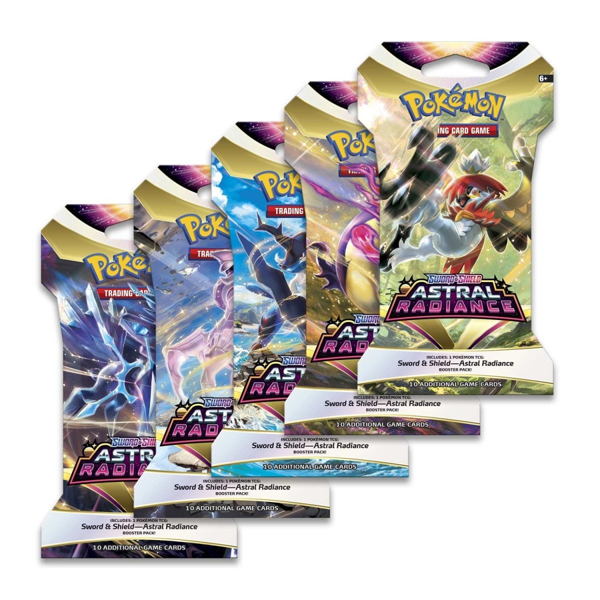 Pokémon TCG: Sword & Shield Astral Radiance Sleeved Booster Pack (10 Cards)