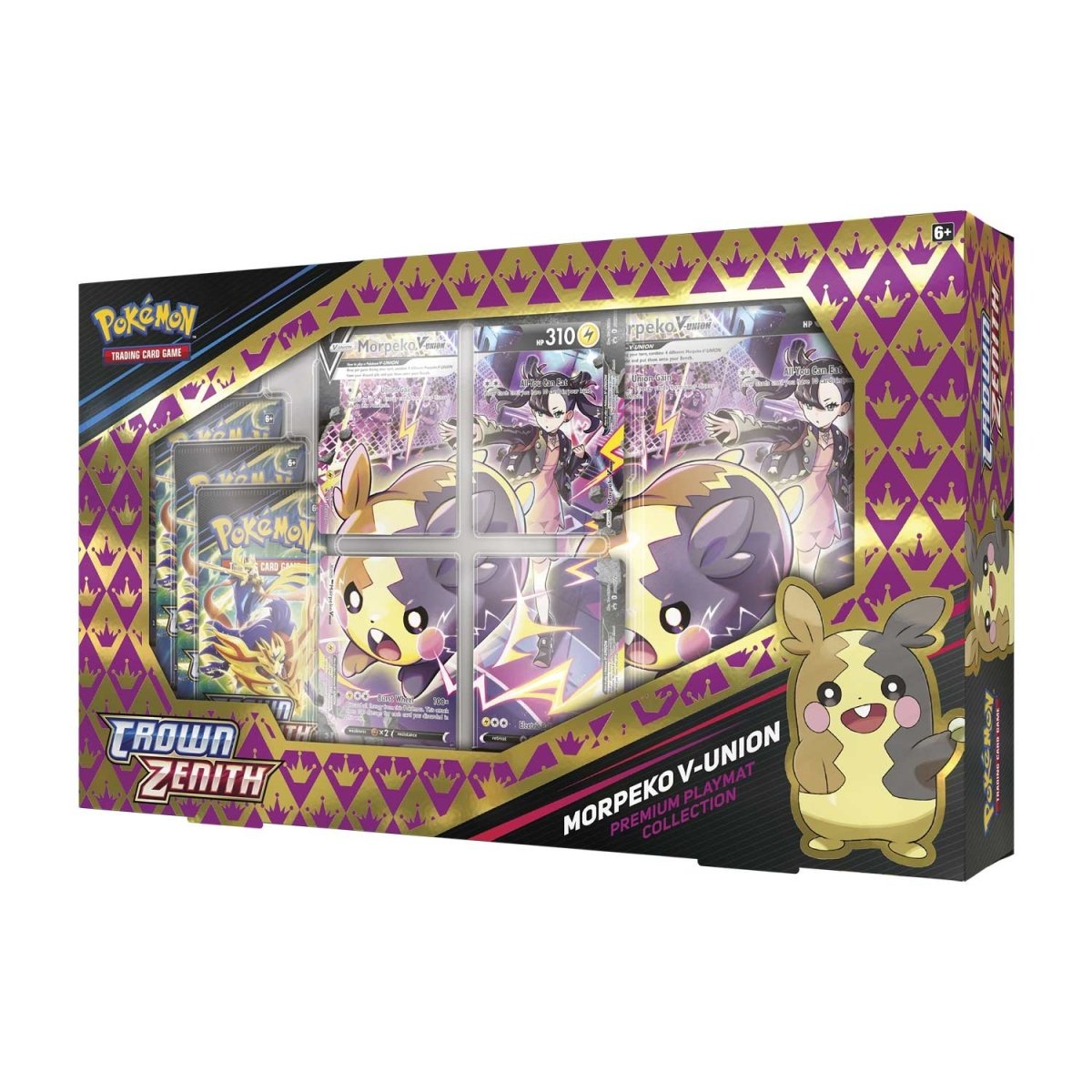 Pokémon TCG: Sword & Shield Crown Zenith Premium Playmat Collection - Morpeko V-Union