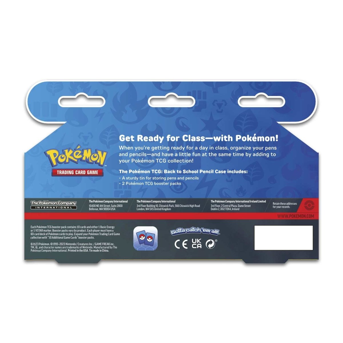 Pokémon TCG: Back to School Pencil Case Paldea