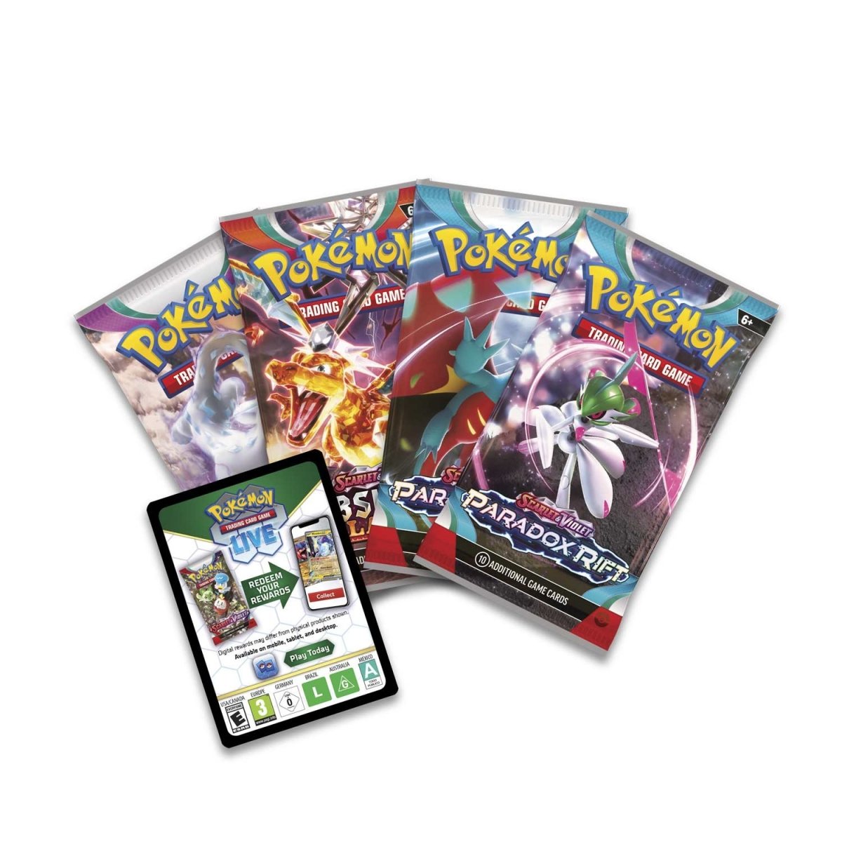 Pokémon TCG Roaring Moon ex Box