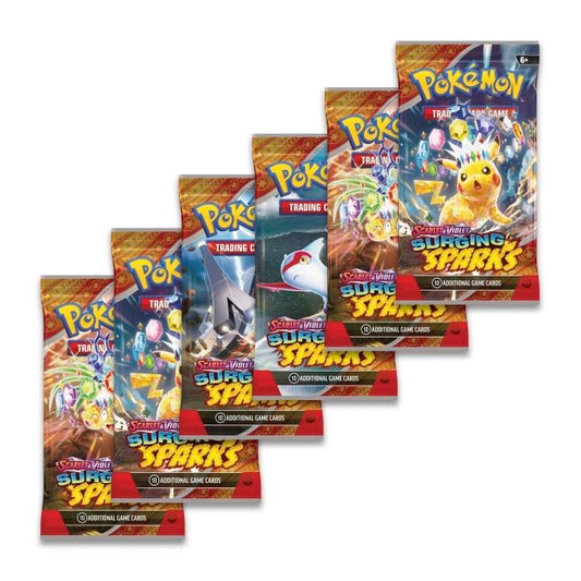 Pokémon TCG: Scarlet & Violet-Surging Sparks Booster Pack (10 Cards)