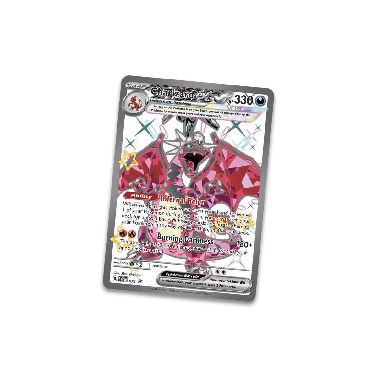 Pokémon TCG: Scarlet & Violet-Paldean Fates Tin (Shiny Charizard ex)