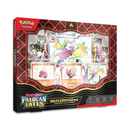 Pokémon TCG: Scarlet & Violet-Paldean Fates Skeledirge ex Premium Collection